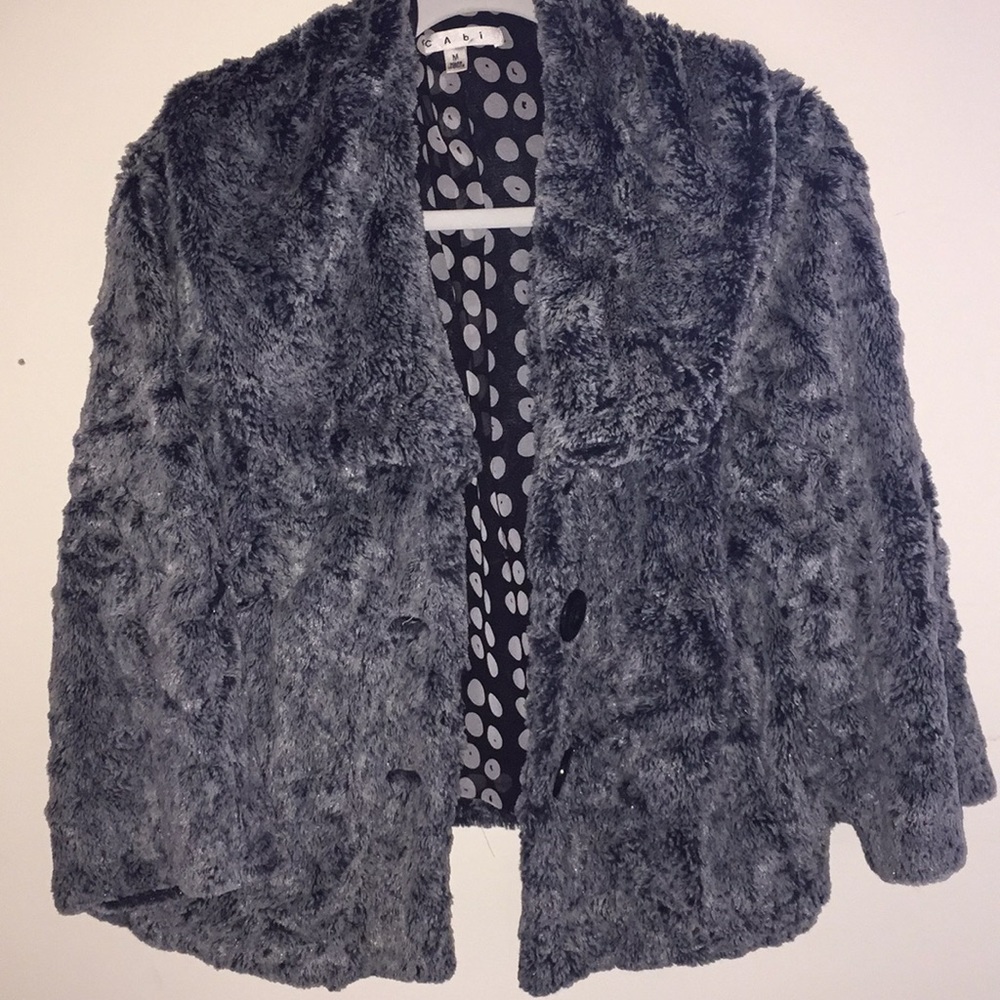 Adorable and Chic Faix Fur jacket